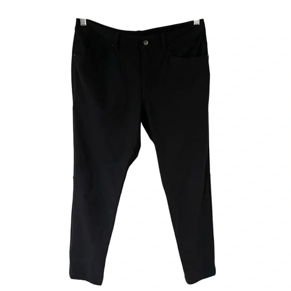 Lululemon Athletica ABC Pant Classic Black Chinos Slim Fit Size 32 - Picture 3 of 9